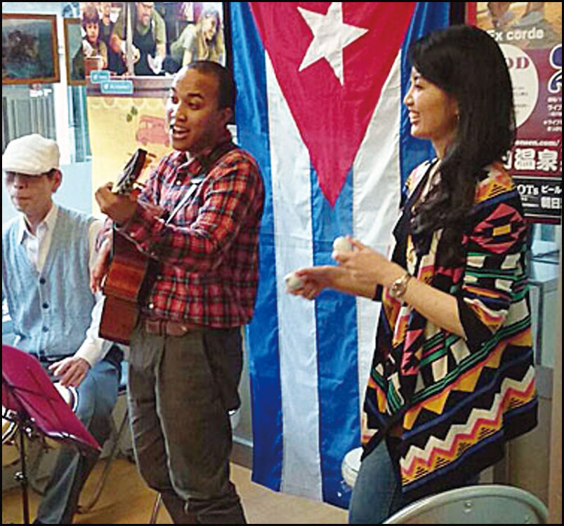 キューバ音楽ライブ　デラトーローバ♪ Ex Corde y 風呂屋のおやじ