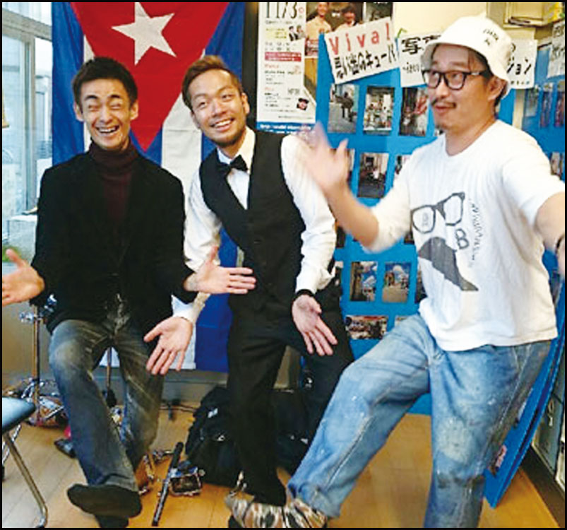 キューバ音楽ライブ♪Dos Sones de Corasones@朝日温泉おんな湯