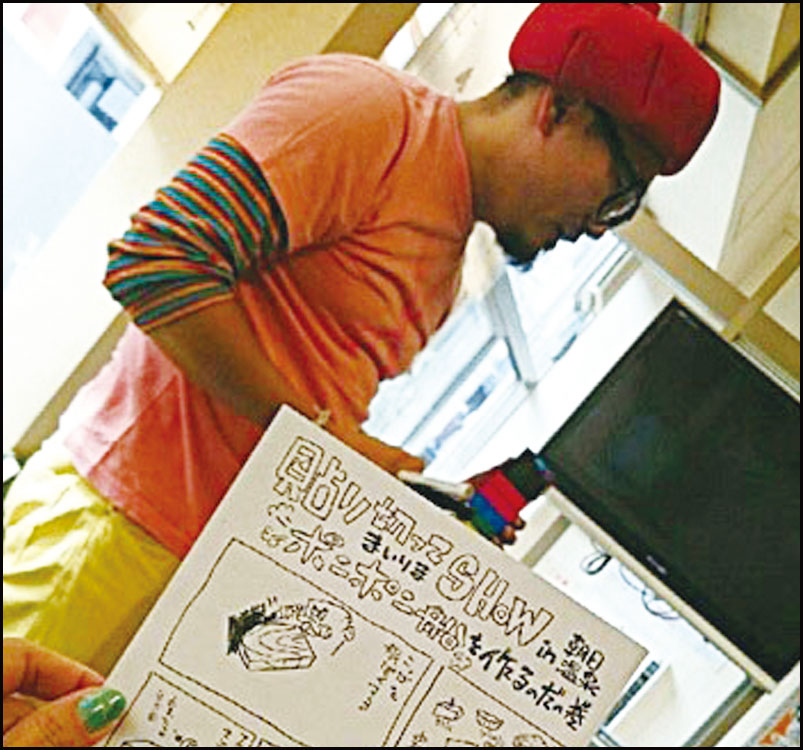 貼り切ってまいりまSHOW in 朝日温泉