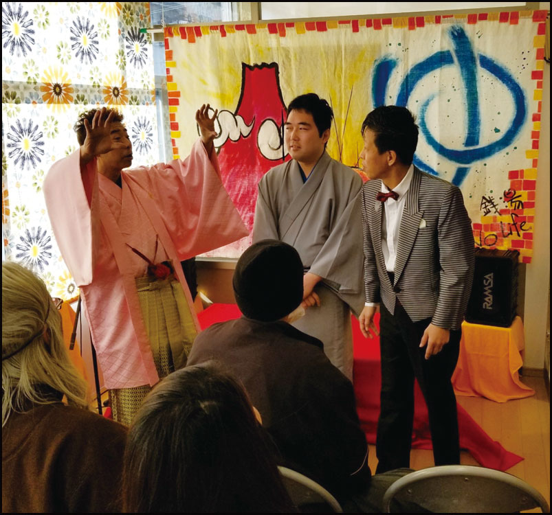 新春フロ笑い　朝日演芸会♪