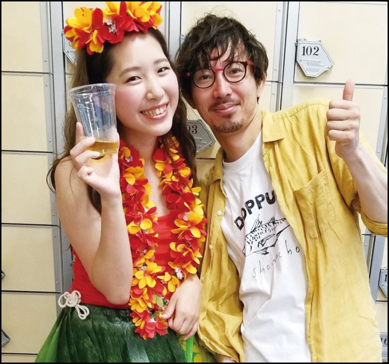 朝日 in the 湯気♨